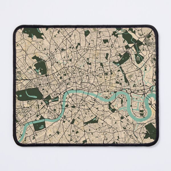 Item preview, London City Map of England - Vintage designed and sold by deMAP.