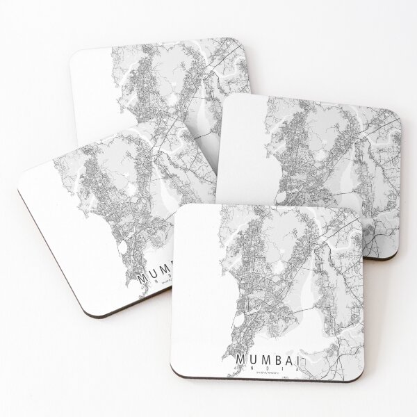 Item preview, Mumbai City Map of India - Light designed and sold by deMAP.