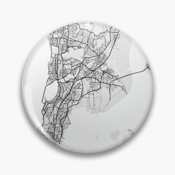 Item preview, Mumbai City Map of India - Light designed and sold by deMAP.