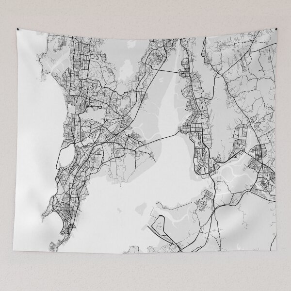Item preview, Mumbai City Map of India - Light designed and sold by deMAP.