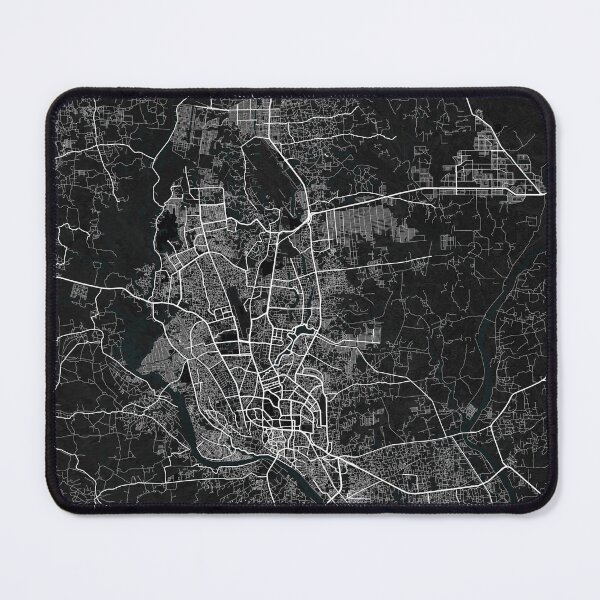 Item preview, Dhaka City Map of Bangladesh - Dark designed and sold by deMAP.
