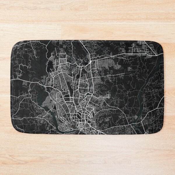 Item preview, Dhaka City Map of Bangladesh - Dark designed and sold by deMAP.