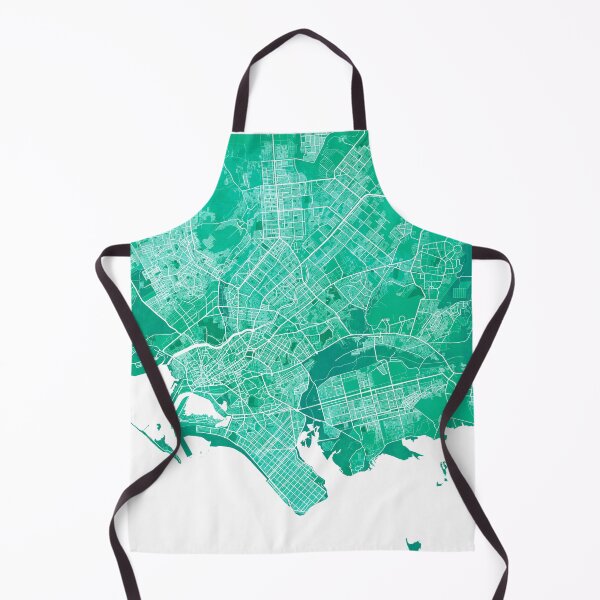 Item preview, Karachi City Map of Pakistan - Watercolor designed and sold by deMAP.