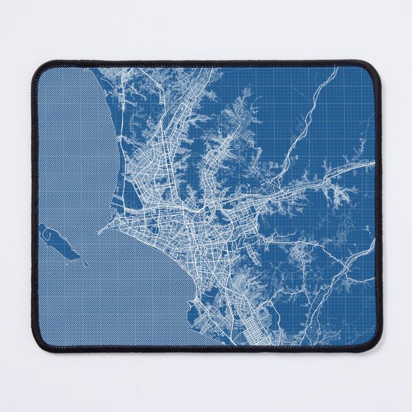 Item preview, Lima City Map of Peru - Blueprint designed and sold by deMAP.