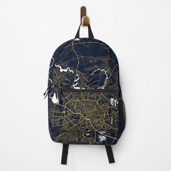 Item preview, Bucharest City Map Romania - Gold Art Deco designed and sold by deMAP.