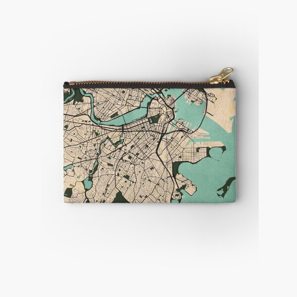 Item preview, Boston City Map of the United States - Vintage designed and sold by deMAP.