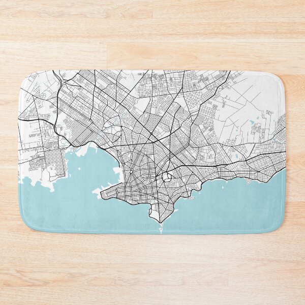 Item preview, Montevideo, Uruguay City Map - Circle designed and sold by deMAP.