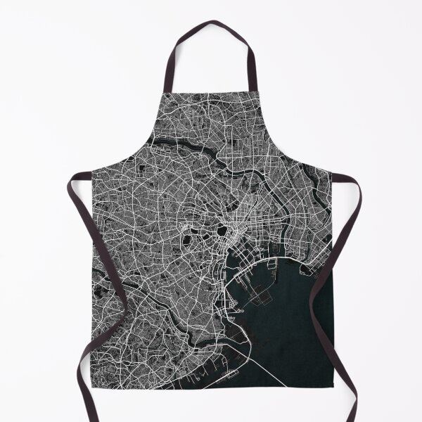 Item preview, Tokyo, Japan City Map - Dark designed and sold by deMAP.