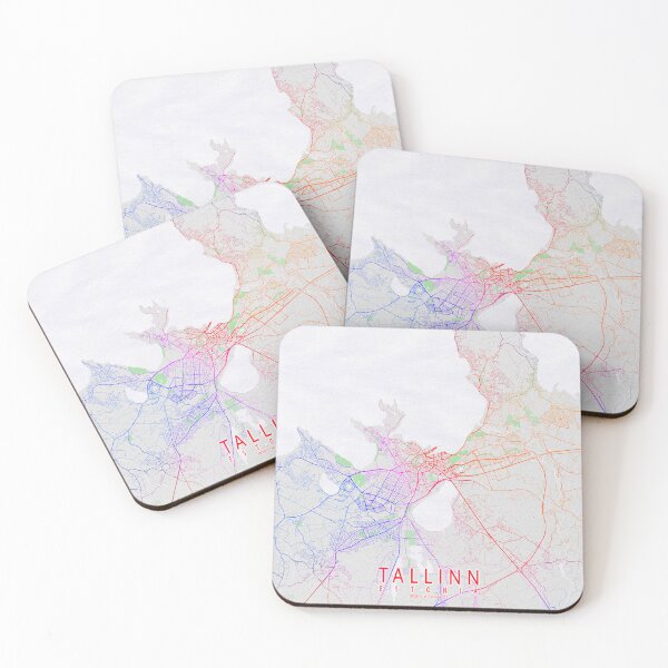 Item preview, Tallinn City Map of Estonia - Colorful designed and sold by deMAP.