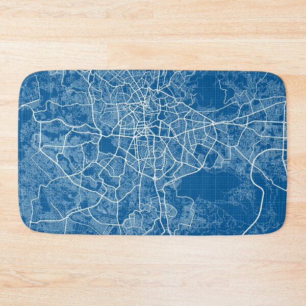 Item preview, Addis Ababa, Ethiopia City Map - Blueprint designed and sold by deMAP.