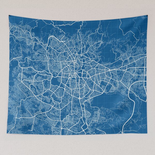 Item preview, Addis Ababa, Ethiopia City Map - Blueprint designed and sold by deMAP.