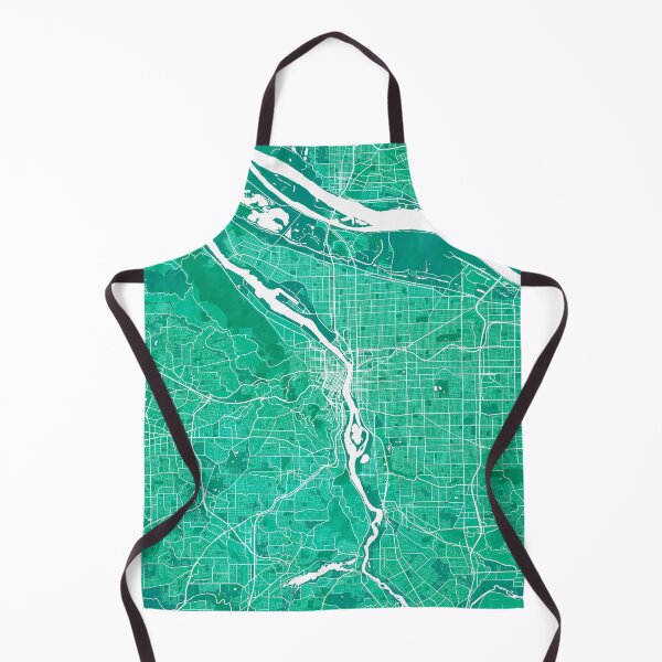 Item preview, Portland, Oregon, USA City Map - Watercolor designed and sold by deMAP.