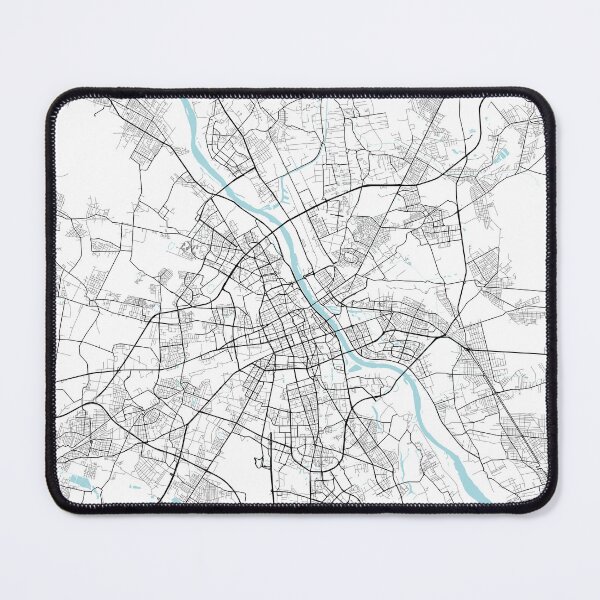 Item preview, Warsaw, Poland City Map - Circle designed and sold by deMAP.