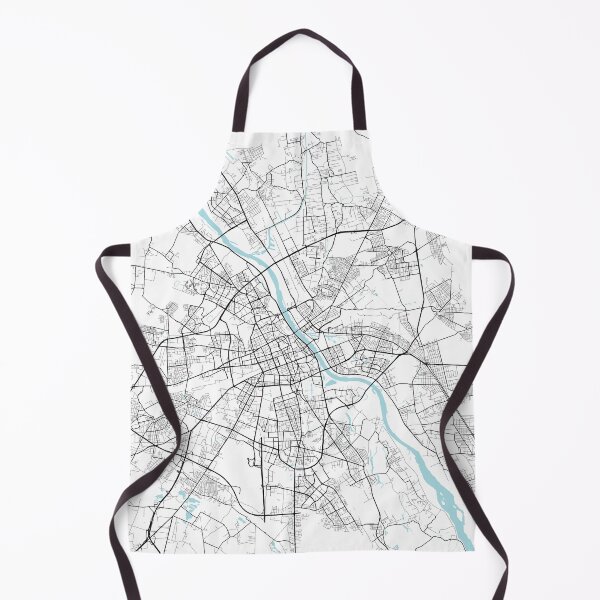 Item preview, Warsaw, Poland City Map - Circle designed and sold by deMAP.