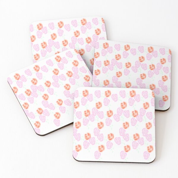 Item preview,  design features a scattering of pink roses designed and sold by Nature  Nblossom.