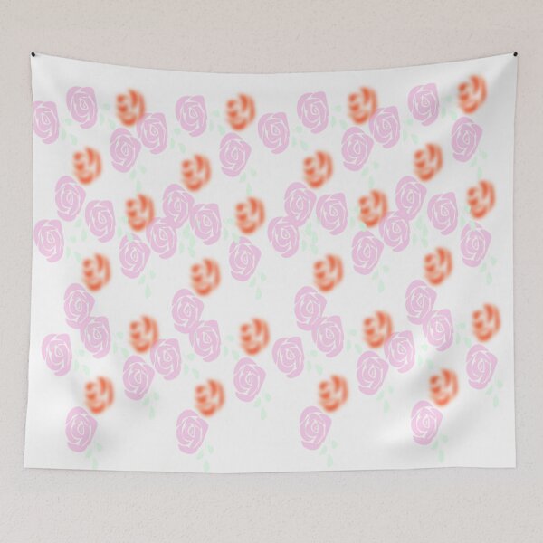 Item preview,  design features a scattering of pink roses designed and sold by Nature  Nblossom.