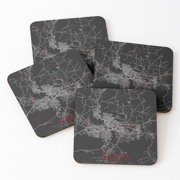 Item preview, Kabul, Afghanistan City Map - Oriental  designed and sold by deMAP.
