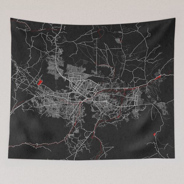 Item preview, Kabul, Afghanistan City Map - Oriental  designed and sold by deMAP.