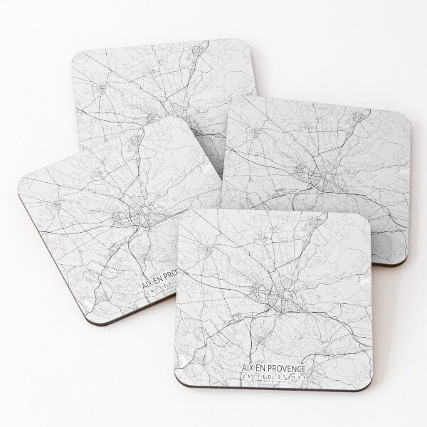 Item preview, Mapa de la ciudad de Aix-en-Provence, Francia - Claro designed and sold by deMAP.