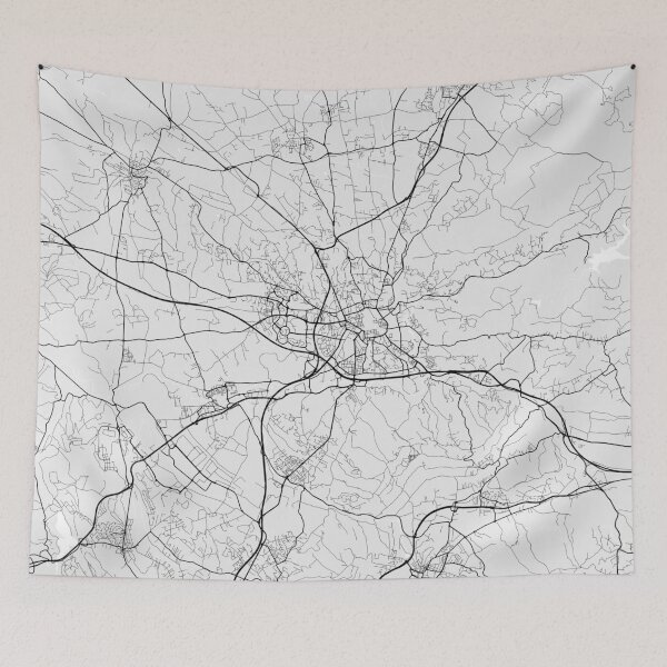 Item preview, Aix-en-Provence, France City Map - Light designed and sold by deMAP.