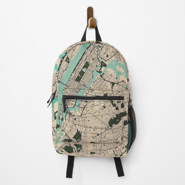 Item preview, New York City Map of the United States - Vintage designed and sold by deMAP.