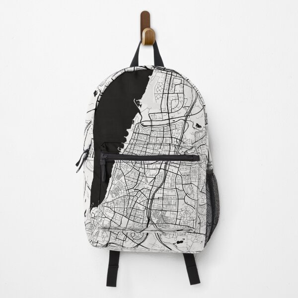 Item preview, Tel Aviv City Map of Israel - Black Circle designed and sold by deMAP.