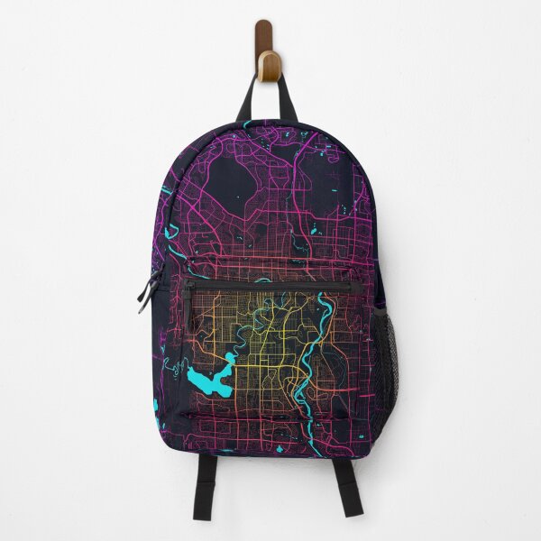 Item preview, Calgary City Map of Canada - Neon designed and sold by deMAP.