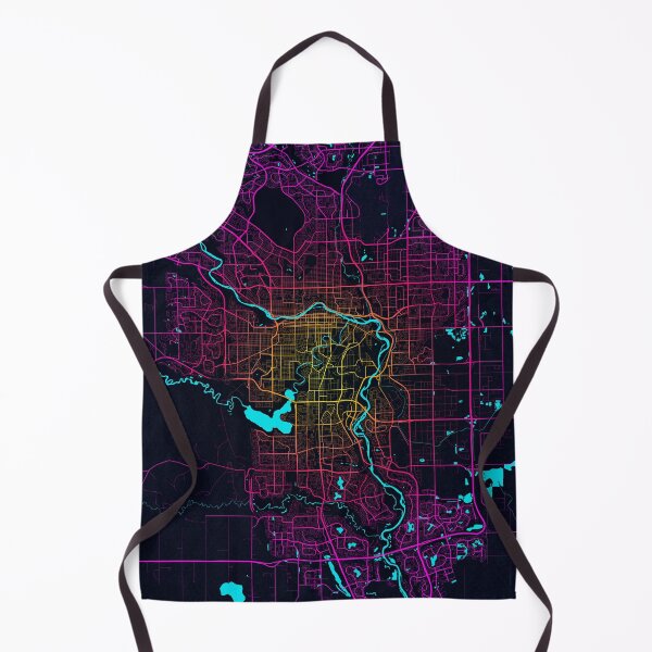 Item preview, Calgary City Map of Canada - Neon designed and sold by deMAP.