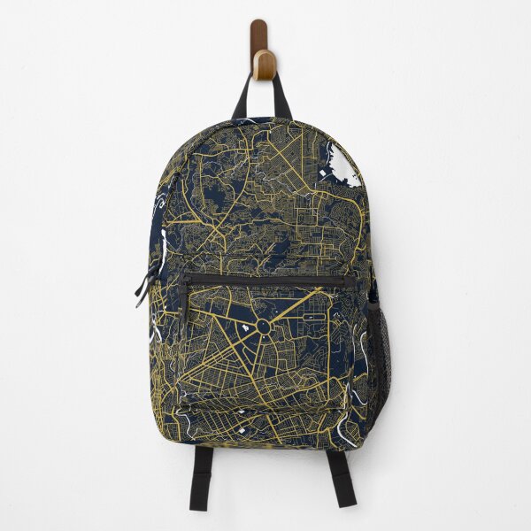 Item preview, Quezon City Map of the Philippines - Gold Art Deco designed and sold by deMAP.