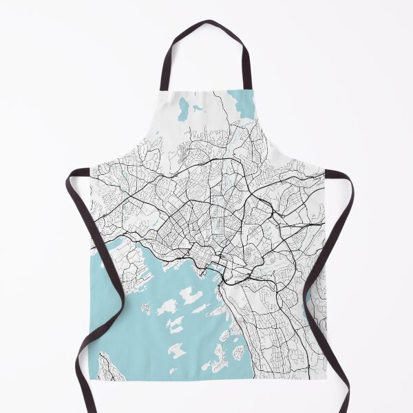 Item preview, Oslo City Map of Norway - Circle designed and sold by deMAP.