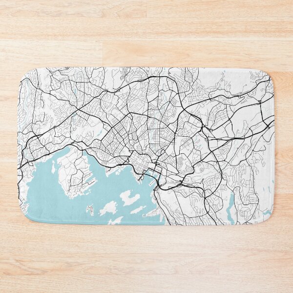 Item preview, Oslo City Map of Norway - Circle designed and sold by deMAP.