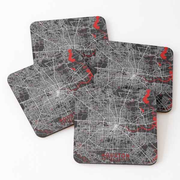 Item preview, Houston City Map of the United States - Oriental designed and sold by deMAP.