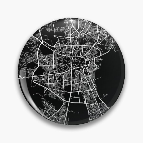 Item preview, Mapa de la ciudad de Saná de Yemen - Luna llena designed and sold by deMAP.