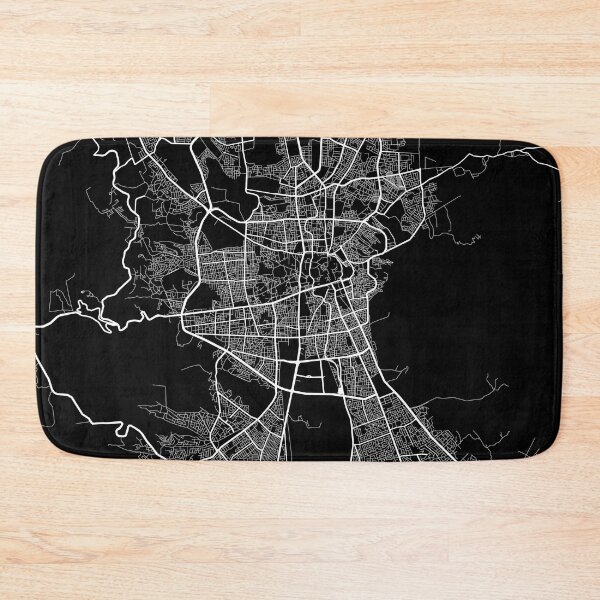 Item preview, Sana'a City Map of Yemen - Full Moon designed and sold by deMAP.
