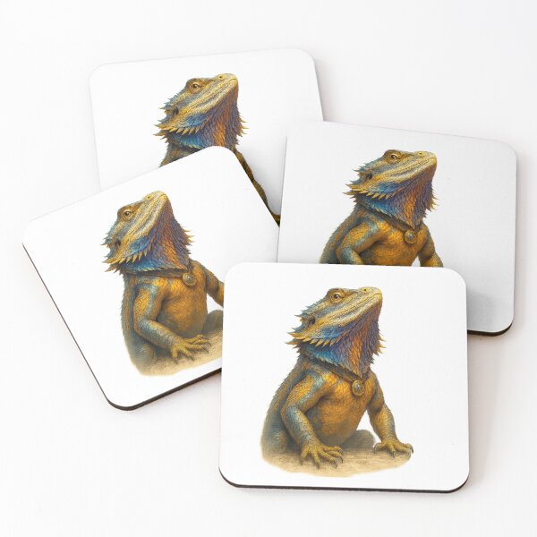 Item preview, Regal Rise – The Bearded Dragon designed and sold by cottoncode.