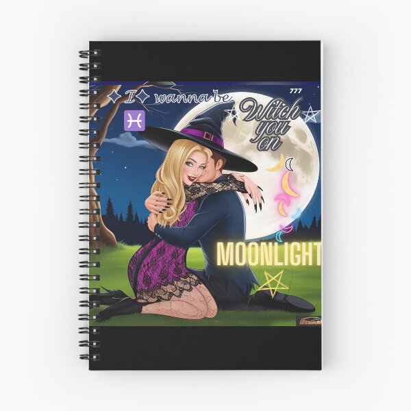 Item preview,  True love – with little witch magic on moonlight designed and sold by Atarac.