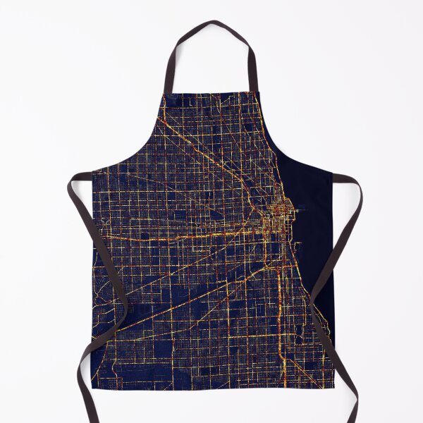 Item preview, Chicago, Illinois - City At Night designed and sold by deMAP.