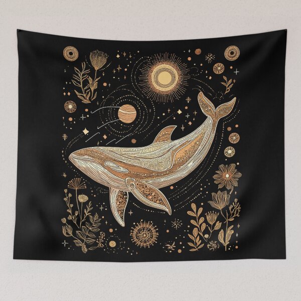 Item preview, Cosmic Whale designed and sold by AP43-STUDIO.