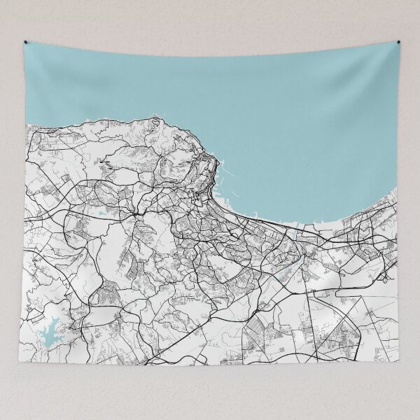Item preview, Algiers City Map of Algeria - Circle designed and sold by deMAP.