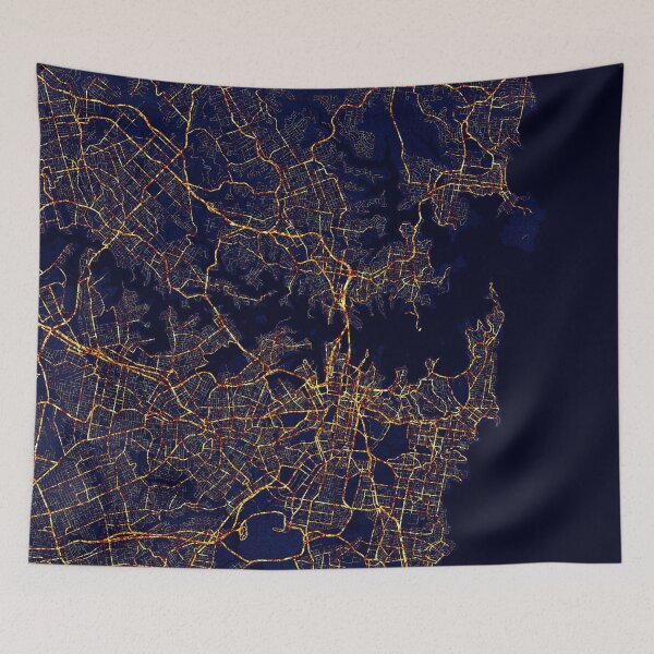 Item preview, Sydney, Australia - City At Night designed and sold by deMAP.