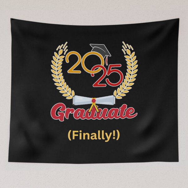 Item preview, 2025 Graduate (Finally!) designed and sold by BeesNeesTees.