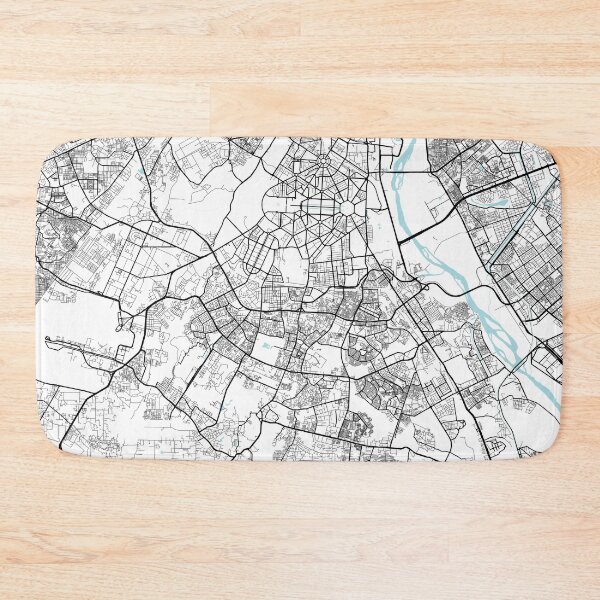 Item preview, New Delhi City Map of India - Circle  designed and sold by deMAP.