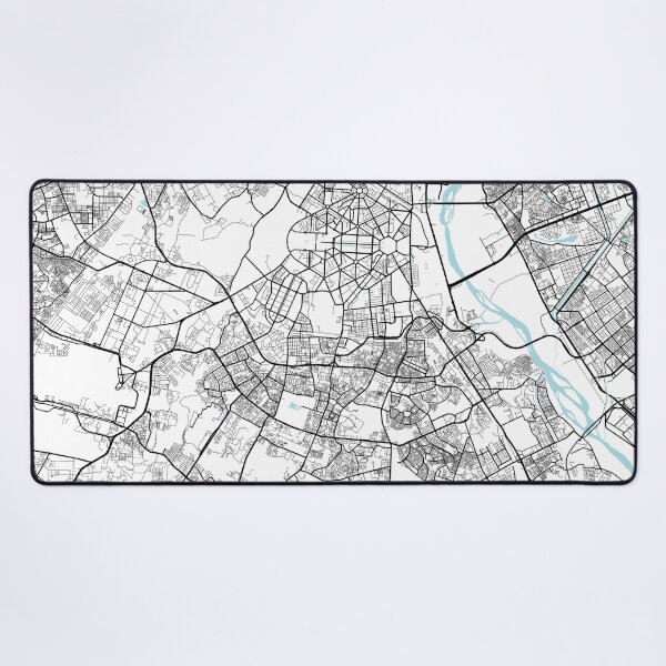 Item preview, New Delhi City Map of India - Circle designed and sold by deMAP.