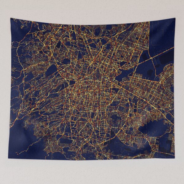 Item preview, Mexico City At Night designed and sold by deMAP.