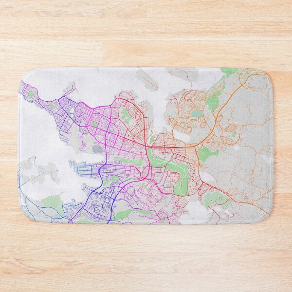 Item preview, Reykjavik City Map of Iceland - Colorful designed and sold by deMAP.