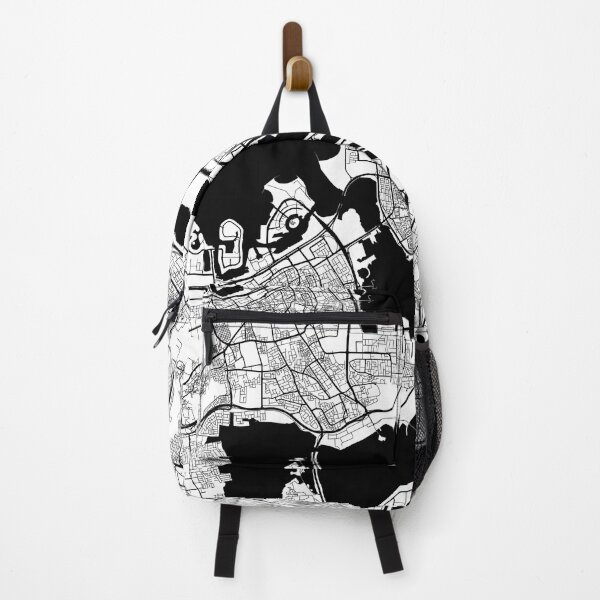 Item preview, Manama City Map Bahrain - Full Moon designed and sold by deMAP.