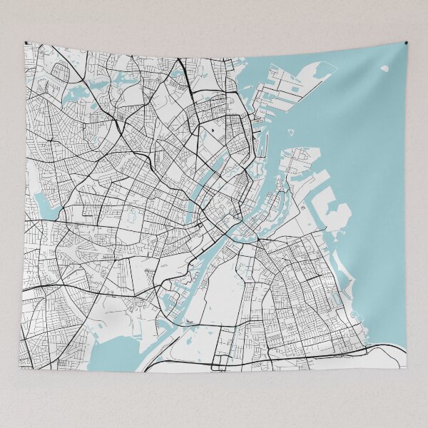 Item preview, Copenhagen City Map of Denmark - Circle designed and sold by deMAP.