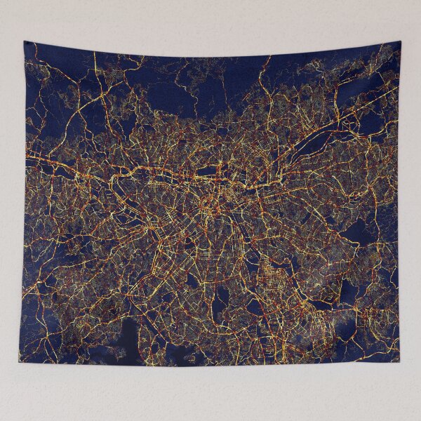 Item preview, São Paulo, Brazil - City At Night designed and sold by deMAP.