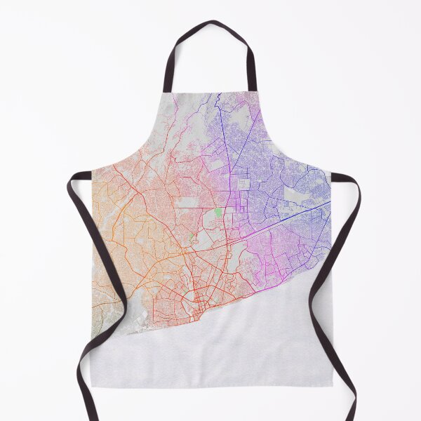 Item preview, Accra City Map of Ghana - Colorful designed and sold by deMAP.