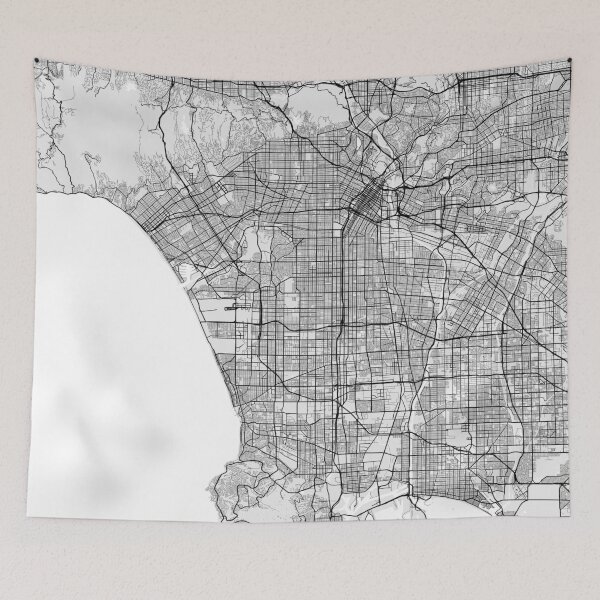 Item preview, Los Angeles City Map of the United States - Light designed and sold by deMAP.